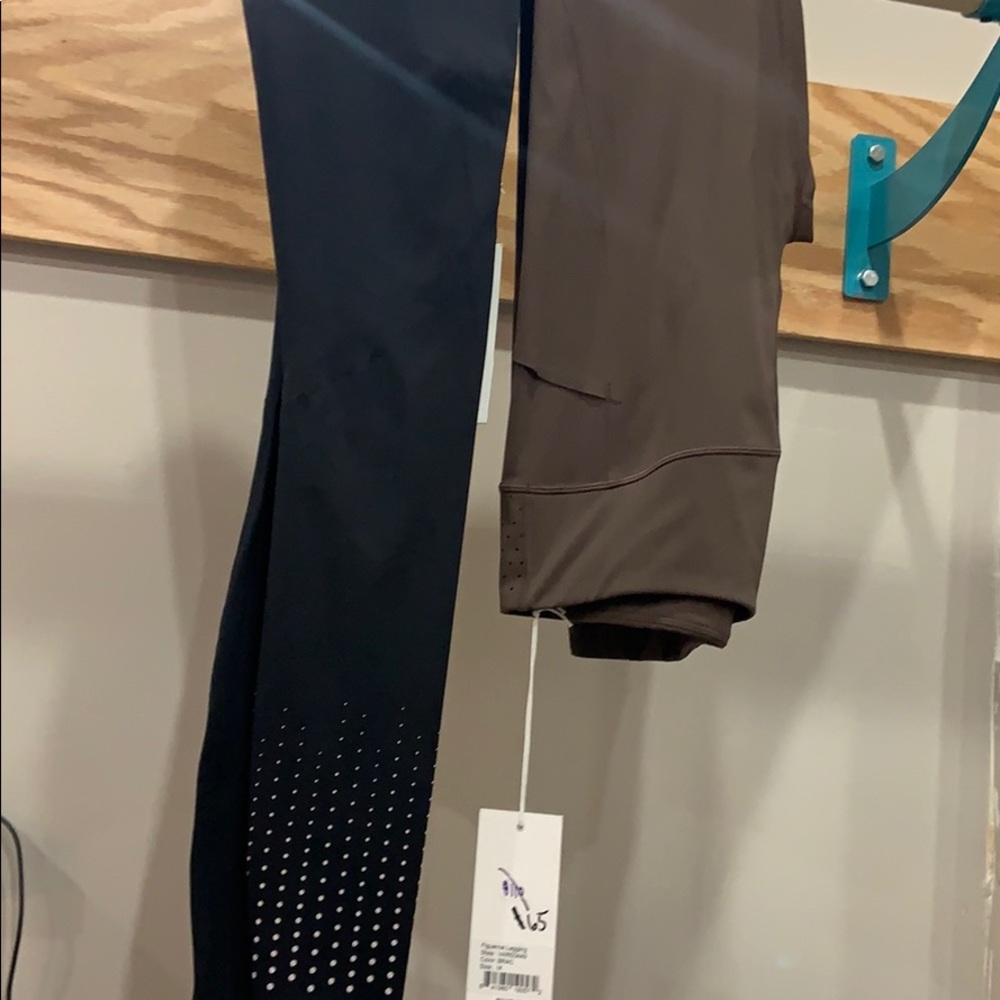 Varley XS NWT Figueroa black leggings w/ pockets!